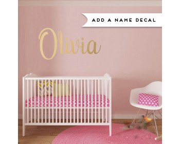 Create Your Own Name Wall Decal - Custom Vinyl Letters, Custom Vinyl Lettering Custom - Customized Children Name